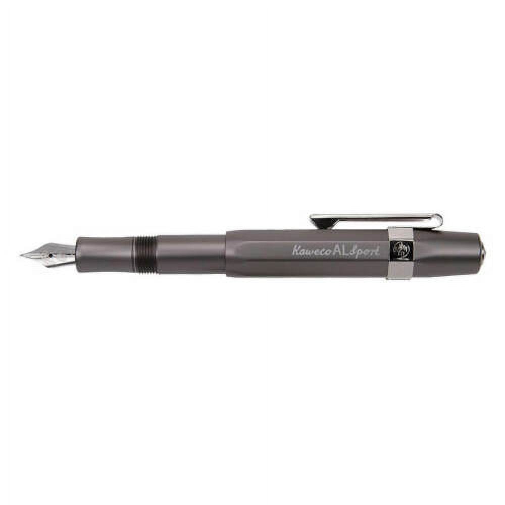 Kaweco AL Sport Fountain Pen - Grey Anthracite - Medium Point