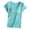 Green, variant on Women’s Short Sleeved Sleepwear Top with Built-in Chest Pad Bra Cup Vest Pajamas