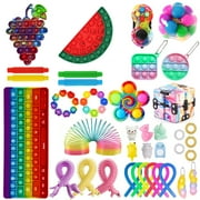 Multitrust Christmas Gifts Sensory Fidget Toys Set 38 Pcs Novelty Anti-Anxiety Hand Toys