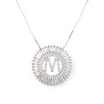 thumbnail image 1 of Collier Pendentif Alphabet A-Z Breloques Femme Chaîne Lettre Initiale, 1 of 9