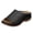 Black, variant on Clearence Women's Vintage Leather Wedge Sandals Hollow Round Toe Slingback Design Rubber Sole Non-Slip Flat Heel Summer Casual Outdoor Walking Shoes Arch Support Comfort