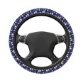 thumbnail image 3 of Naloa Party Shark Cute Elastic Steering Wheel Cover, Auto Steering Wheel Cover – 15 Inch , Comfortable Grip, Fit Suvs,Vans Cars,Trucks, 3 of 8