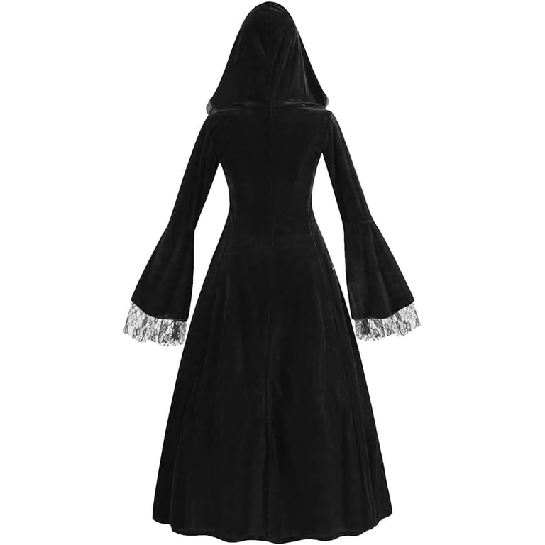 hooded festival dress Maternity Dress for Baby Shower Photoshoot main image 1