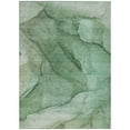 thumbnail image 2 of 10' X 14' Green And Sage Abstract Washable Indoor Outdoor Area Rug, 2 of 5
