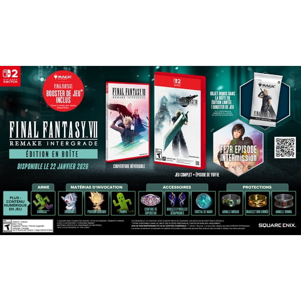 Final Fantasy VII Remake Intergrade (with Magic: The Gathering