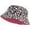 Pink / Leopard, variant on Addie & Tate Unisex Blue Reversible Bucket Hat for Kids 3-6 Years Old