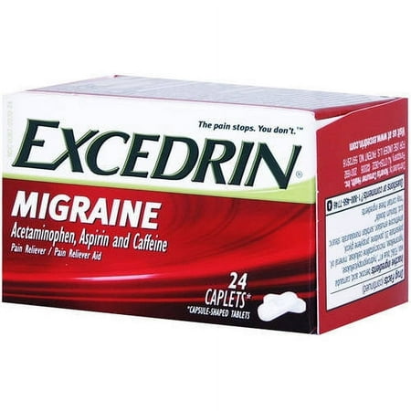 Excedrin Exedrin Migraine, 24 CT (Pack of 3)