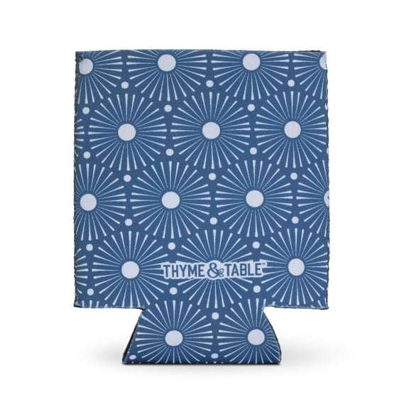 Thyme & Table Blue Sun Print Can Sleeve