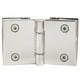 thumbnail image 4 of Bisagra plana de doble cara Bisagra de baño de acero inoxidable Bisagra de puerta de vidrio para cuarto de ducha, 4 of 5