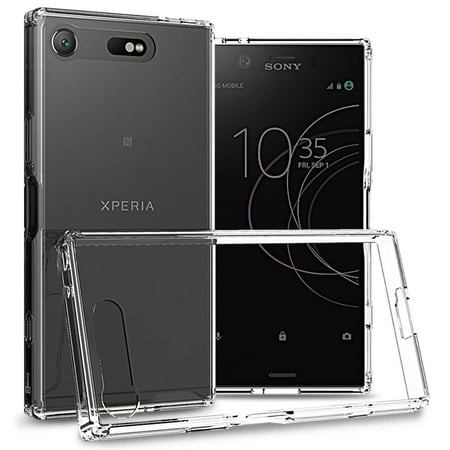 CoverON Sony Xperia XZ1 Compact Case, ClearGuard Series Clear Hard Phone