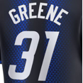 thumbnail image 3 of Camisetas de béisbol de la famosa marca Detroit con bordados para hombres, mujeres y jóvenes, personalizadas #24 CABRERA #28 BAEZ #31 GREENE #33 KEITH, 3 of 5