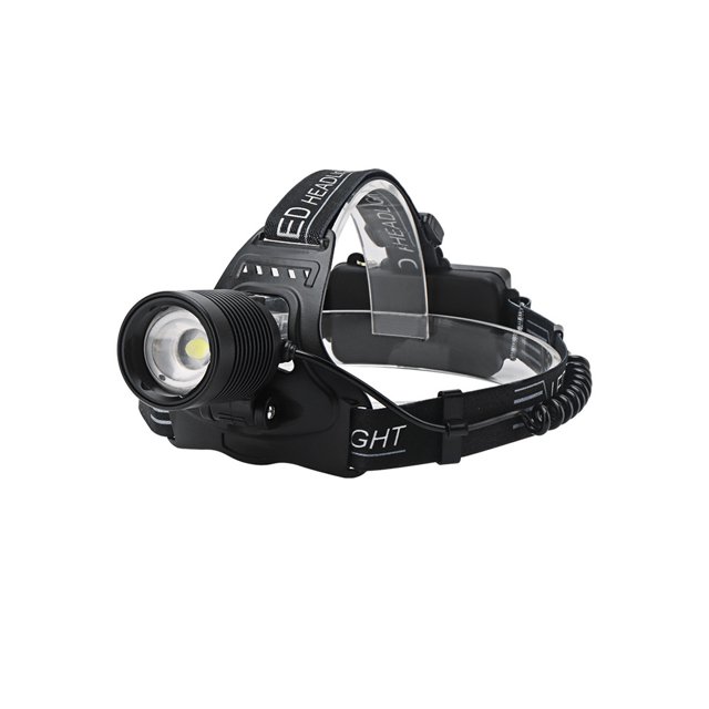 Yuarrent Linterna frontal portátil para exteriores, recargable, impermeable, para acampar, lámpara de cabeza ajustable, equipo de luz de aleación de Estufas de camping Yuarrent OD029620-01