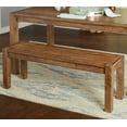 thumbnail image 2 of TMS Verdon Dining Bench, Brown, 2 of 4