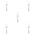 thumbnail image 1 of Collar de Joyas Estéticas Minnieouse Colgantes Plata Type2 NO2, 1 of 6