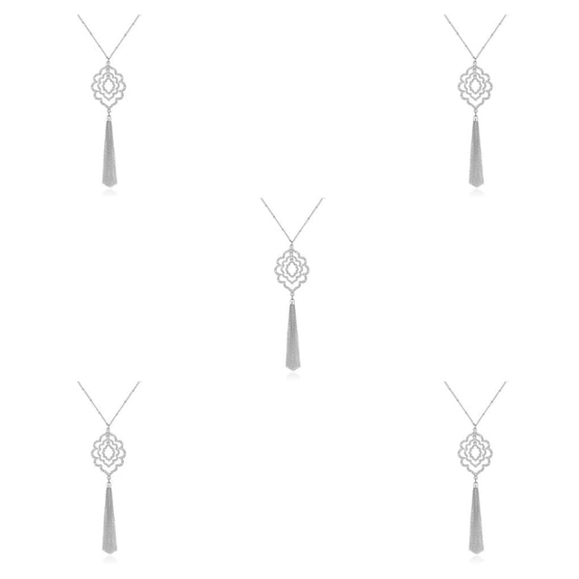 Collar de Joyas Estéticas Minnieouse Colgantes Plata Type2 NO2