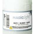 thumbnail image 4 of MagicLight Religious Candles 9.6 oz - Glass Jar, Unscented, Two Cross White, 4 of 5