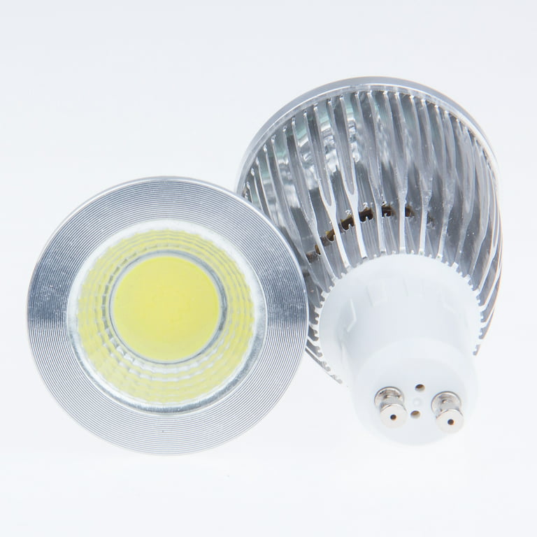 Ampoule LED GU10 5W COB Aluminium .