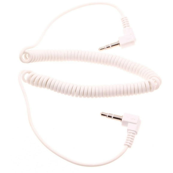 3.5mm Aux Cable for Nokia G400 5G Phone - Adapter Car Stereo Aux-in Audio Cord Speaker Jack Wire Coiled R1W Compatible With Nokia G400 5G Model