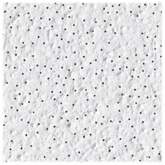 USG Interiors 210 A Tabaret Perforated Fiberglass Ceiling Tile - Pack Of 12