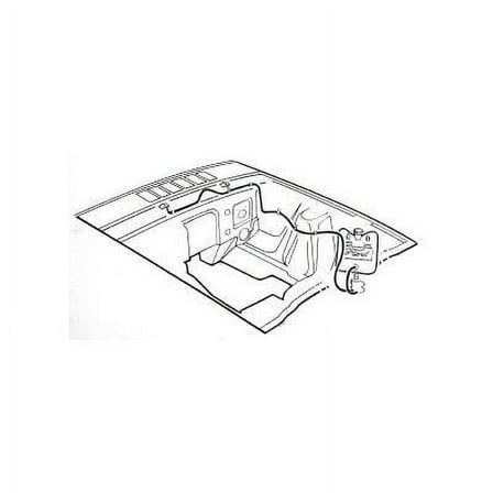 Scott Drake C5ZZ-17601-5 1965-1966 Washer Hose Kit