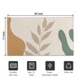 thumbnail image 5 of Brown Boho Plant Pattern Door Rugs,Washable Non Slip Door Mats Indoor,Decorative Door Mats,Entry Mat Indoor for Entrance,Bedroom,Kitchen,Bathroom,17"x30", 5 of 6
