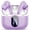 Deep purple, variant on Wireless Earbuds, Bluetooth 5.4 Headphones Bass Stereo, Ear Buds with Noise Cancelling Mic, LED Display in Ear Earphones Clear Calls, IP7 Waterproof Bluetooth Earbuds for Phones/Sports/Laptop, Black