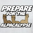thumbnail image 3 of CafePress - Prepare For The Alpacalypse Light T Shirt - Men's Classic Graphic T-Shirt, 3 of 4