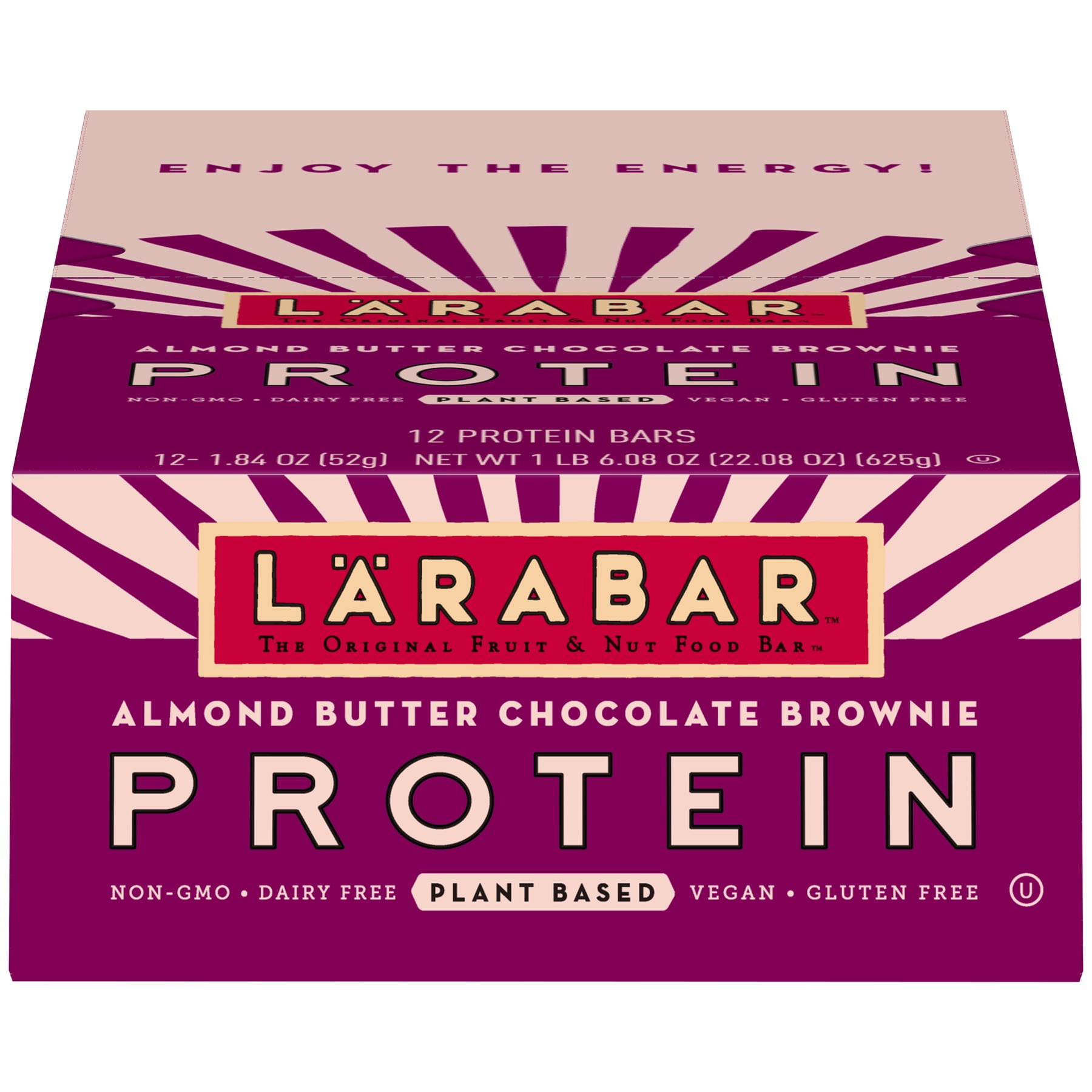 LARABAR Protein Bar, Almond Butter Chocolate Brownie, 12 Ct Walmart