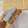 thumbnail image 3 of Compatible iPhone 12/12 Pro Case, Cute 3D Plaid Desgin Case Soft TPU Full Protection Shockproof Case for Women Grils (Brown), 3 of 15