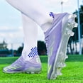 thumbnail image 5 of Yiomxhi Low-Top Soccer Cleats for Men, Adult Younth Lightweight Football Shoes with Ankle Support, Breathable Outdoor Turf Cleats for Training and Matches, Long Studs and Short Studs, 5 of 7