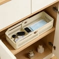thumbnail image 6 of HuiXinOu Retractable Kitchen Drawer Organizer, Adjustable Storage Box for Utensils, Snacks, Seasonings and Cabinet Cabinet Corner Organization, 6 of 7