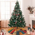 thumbnail image 7 of Picia Colorful Sweaters And Strings Print Christmas Tree Skirt , Christmas Tree Skirt Ornaments for Merry Christmas Holiday Party Decorations Indoor Outdoor-48", 7 of 7