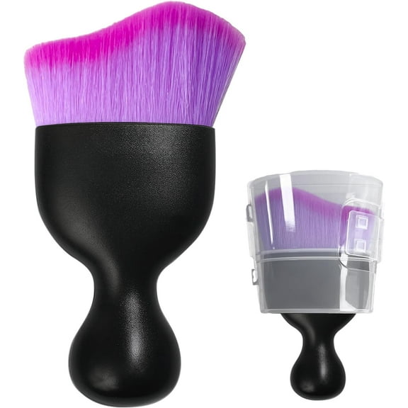 Car Detailing Brush, Curved Soft Bristles Auto Removal Dust Collectors, Universal Vehicle Dashboard, Air Conditioner Vents etc Interior Cleaning Tool