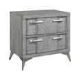 thumbnail image 2 of I Home Furnishings Aries 2 Drawer Nightstand, 2 of 4