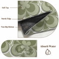 thumbnail image 6 of 6'x9' Area Rugs, Sage Green Boho Indoor Outdoor Area Rug for Living Room Bedroom, Farmhouse Chic Abstract Patterned Washable Bathroom Rugs Kitchen Floor Carpet Mats Home Decor Aesthetic, 6 of 8