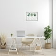 thumbnail image 3 of Stupell Industries Kitchen Herbs in Jars Botanical & Floral Painting Gray Framed Art Print Wall Art, 20 x 16, 3 of 9