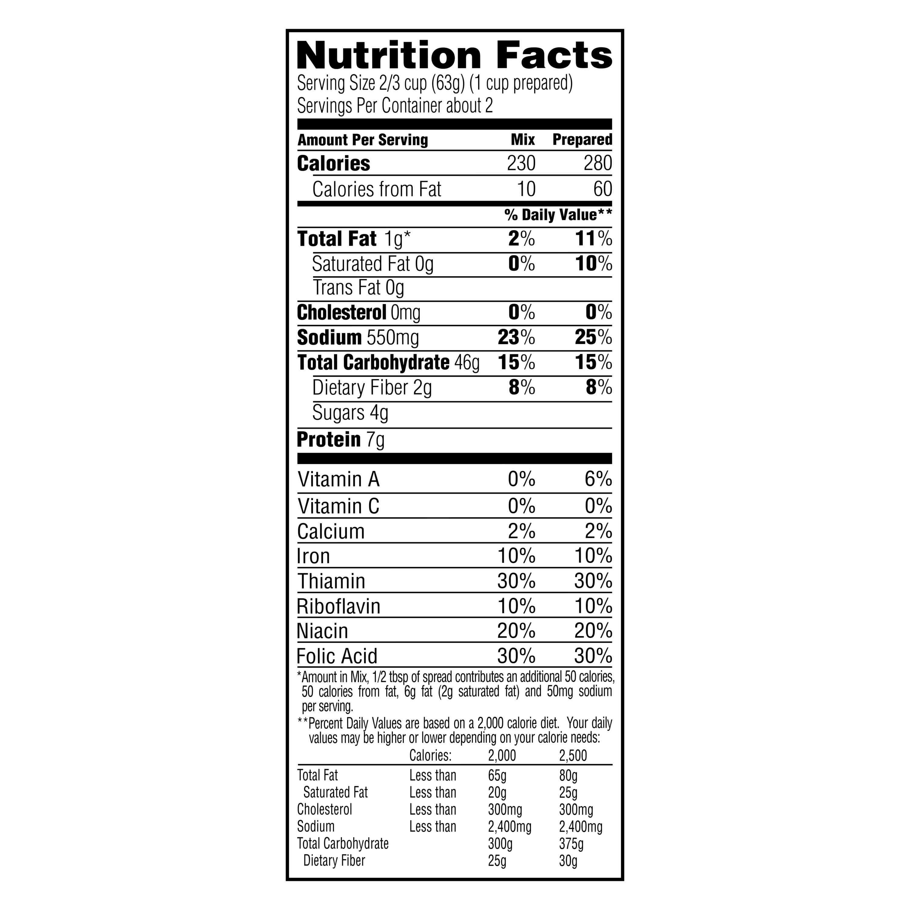 Knorr Pasta Sides Butter & Herb Fettuccine, Cooks in 7 Minutes, 4.4 oz, 8 Count