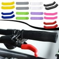 thumbnail image 3 of 2X Bicycle Brake Handle Lever Cover Protector Mountain P8J0 MTB Grips AU H2U0, 3 of 8