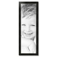 thumbnail image 2 of ArtToFrames 13" x 41" Honors Black with Silver Picture Frame, 13x41 inch Black Wood Poster Frame (WOM-5157), 2 of 7