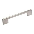 thumbnail image 3 of Utopia Alley 10pcs Taylor Pull Handle - Decorative Cabinet Drop Pull Handles- Vintage Cabinet Hardware with Hand Finished Brushed Nickel - Metal Drawer Pull Handle, 5.0" Center to Center, 3 of 8