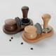 thumbnail image 2 of Matsuzay Soporte de manipulación de café de Juegos de servir café y té Nuez, 2 of 6