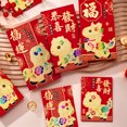thumbnail image 3 of ThxToms Cartoon Golden Horse Red Envelopes, 36pcs Year of the Horse 2026 Lucky Money Envelopes for Chinese New Year, L, 3 of 7