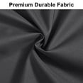 thumbnail image 4 of DWCN 100% Dark Grey Blackout Curtains & Drapes 84 Inch Long 2 Panels for Bedroom Noise Reducing Curtain with Black Liner Thermal Insulated for Living Room/ Bedroom/ Kitchen (Dark Grey,52"W x 84"L), 4 of 6