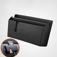 thumbnail image 3 of unbranded 2Ud Organizador De Asiento Para Auto En Negro Con Portavasos Y Soporte Para Objetos Personales, 3 of 8