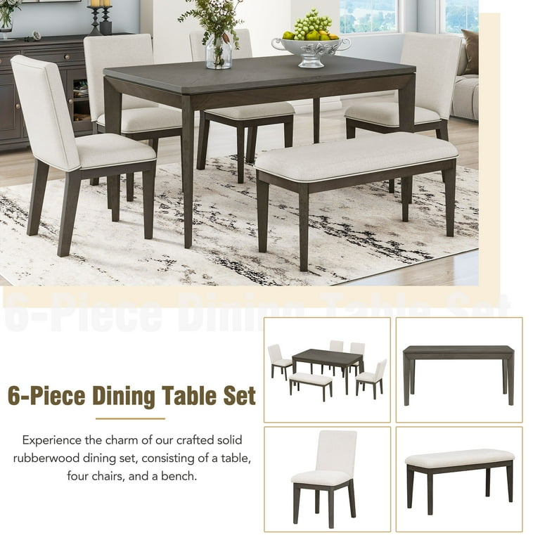 6 piece dining set walmart hotsell