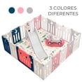 thumbnail image 2 of Corral plegable para niños 22 piezas Gris, 2 of 5
