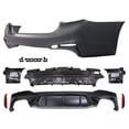 thumbnail image 3 of Ikon Motorsports Compatible with 17-20 G30 to M5 Style Conversion Kit Front Rear Bumpers Fenders Side Ext., 3 of 7