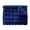 Blue, variant on Vera Faux Fur Electric Moss Bubble Throw, 60"x72"