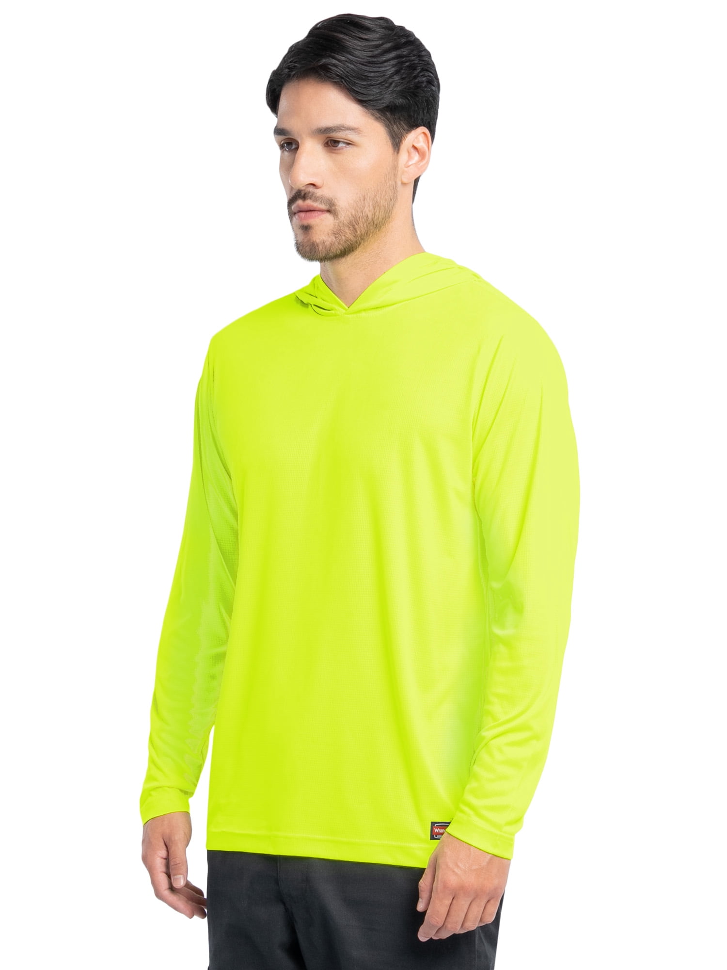 Wrangler Workwear Men’s Performance Knit Ripstop Hoodie with Sun Protection, Size S-3XL
