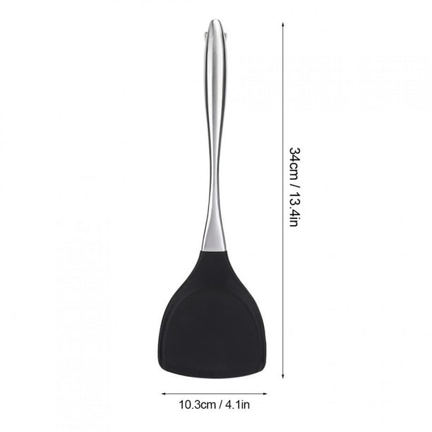 Mumusuki Espátula de Silicona Pala Antiadherente con Mango de Acero Inoxidable Herramientas de Cocina Utensilios de Cocina Espátula Pala de Cocina para cocinar Hornear Freír Ecomeon no
